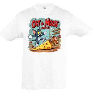 Tri potiskane otr. majice